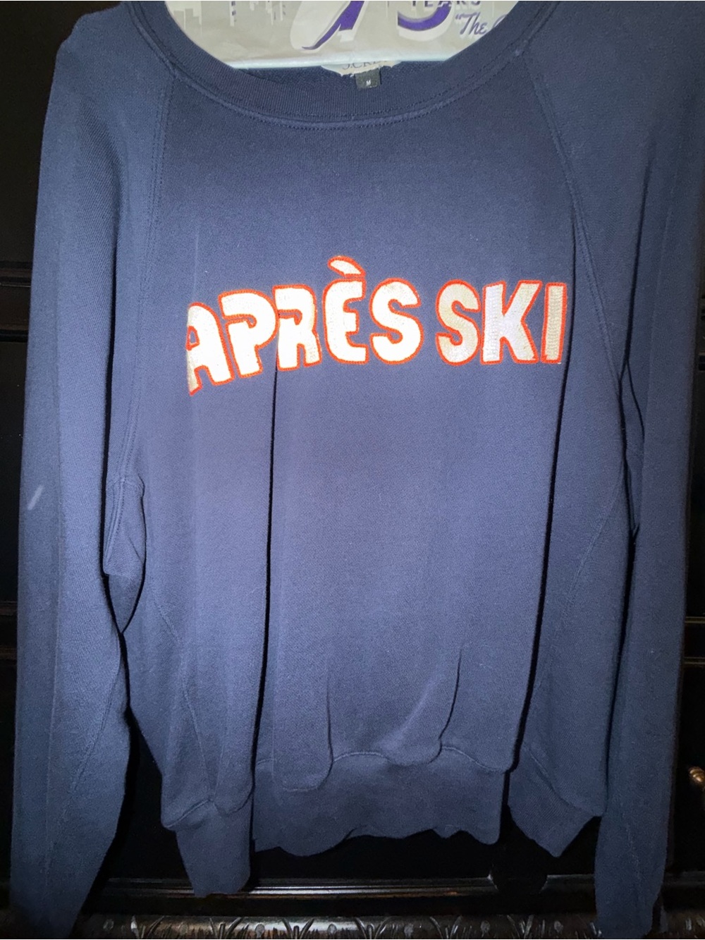 Après Ski Navy Graphic Women’s Sweatshirt